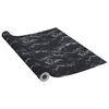 vidaXL Film autoadh&eacute;sif pour meubles Pierre noire 500x90 cm PVC