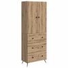 vidaXL Ensemble de Meubles 2 pc 66 x 34,5 x 90 cm Bois d'ing&eacute;nierie