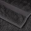vidaXL Serviettes de qualit&eacute; sup&eacute;rieure SOLUND 10 pcs anthracite