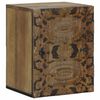 vidaXL Cabinet de Salle de Bain Suspendu Marron 38 x 33,5 x 48 cm
