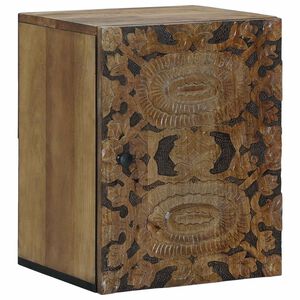 vidaXL Cabinet de Salle de Bain Suspendu Marron 38 x 33,5 x 48 cm