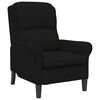 vidaXL fauteuil Noir 76 x 94 x 102 cm Microfibre