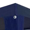 vidaXL Tente de r&eacute;ception 3x12 m PE Bleu