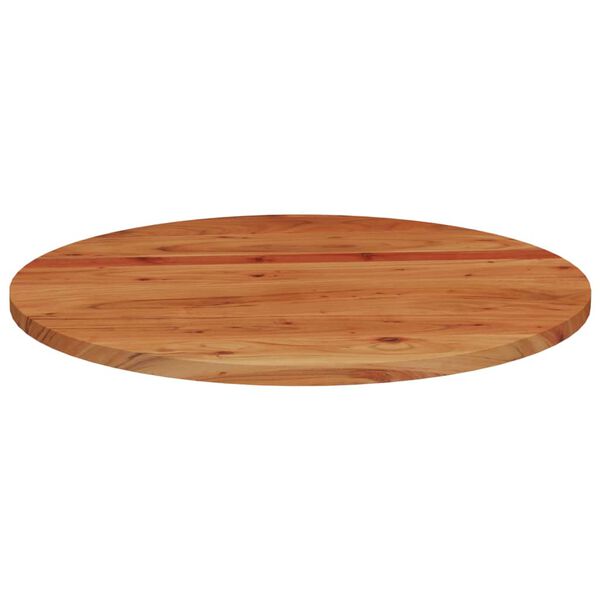 vidaXL Dessus de table &Oslash;90x3,8 cm rond bois massif d'acacia