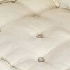 vidaXL Canap&eacute; modulaire cr&egrave;me 70x70x54 tissu