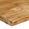 vidaXL Dessus de table 50x40x3,8 cm bord vivant bois massif manguier