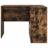 vidaXL Bureau d'angle avec tiroir Ch&ecirc;ne fum&eacute; 102 x 88 x 75 cm