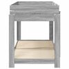 vidaXL Lit Superpos&eacute; pour Enfants Gris Sonoma 100 x 190 cm