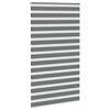 vidaXL Store z&egrave;bre gris fonc&eacute; largeur du tissu 115,9 cm polyester