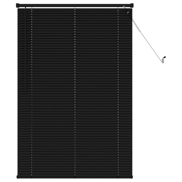 vidaXL Store V&eacute;nitien R&eacute;glable Noir 150 x 100 cm PVC