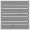 vidaXL Salon de jardin 8 pcs Gris Bois de pin massif