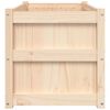 vidaXL Jardini&egrave;res 2 pcs bois de pin massif