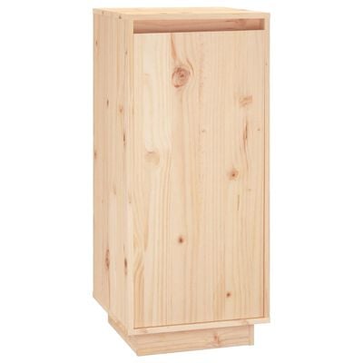 vidaXL Armoire à chaussures 35x35x80 cm Bois de pin massif