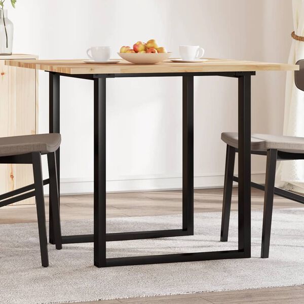 vidaXL Dessus de table carr&eacute; 90x90x2 cm bois massif d'acacia