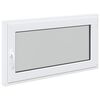 vidaXL Fen&ecirc;tre de sous-sol RISOR 110 x 50 cm PVC et verre Blanc