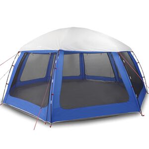 vidaXL Tente de piscine moustiquaire amovible parois maille bleu azur
