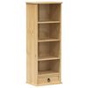 vidaXL Armoire &agrave; CD Corona 40x30x110 cm bois de pin massif