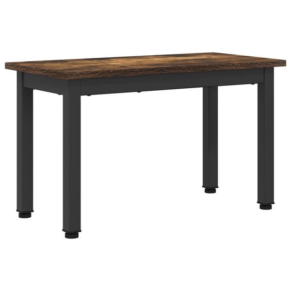 vidaXL Table basse Ch&ecirc;ne Fum&eacute; 60 x 30 x 36 cm Bois d'ing&eacute;nierie