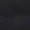 vidaXL Coussin de Dos Noir 120 x 24 x 50 cm Velours