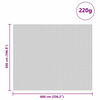 vidaXL B&acirc;che pour silo Vert 6 x 5 m HDPE