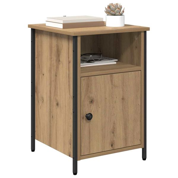 vidaXL Cabinet de chevet Ch&ecirc;ne artisanal 40 x 42 x 60 cm