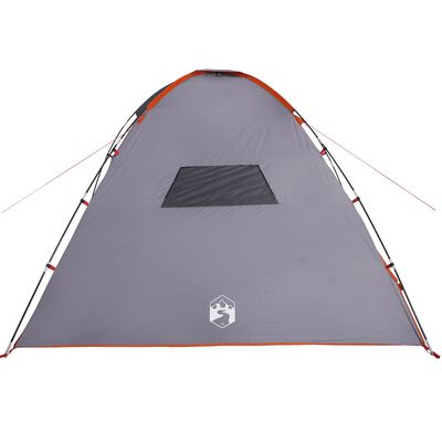 vidaXL Tente de camping 8 personnes orange imperméable