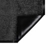 vidaXL Tapis de porte Anthracite 60 x 40 x 1.2 cm Tissu en teddy