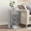 vidaXL Table d'appoint Gris Sonoma 40 x 35 x 60,5 cm Bois d'ing&eacute;nierie