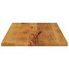 vidaXL Dessus de table 80x50x2,5 cm rectangulaire bois massif manguier