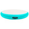 vidaXL Tapis gonflable de gymnastique avec pompe 100x100x15cm PVC Vert
