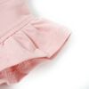 T-shirt enfants avec manches &agrave; volants rose clair 92
