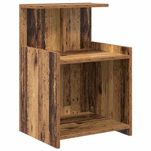vidaXL Cabinet de chevet Bois ancien 40 x 35 x 60 cm Bois d'ing&eacute;nierie