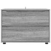 vidaXL Armoire de rangement Gris Sonoma 80 x 48 x 57 cm