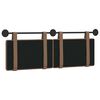 vidaXL T&ecirc;te de lit suspendue Cappuccino 130 x 55 x 5 cm Simili cuir