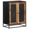 vidaXL Buffet 60x35x75 cm Bois de manguier brut