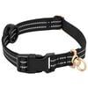 vidaXL Harnais pour chien avec laisse et collier réglables noir XL