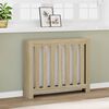 vidaXL Cache-radiateur ch&ecirc;ne sonoma 104x20x82 cm bois d'ing&eacute;nierie