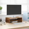 vidaXL Support de moniteur vieux bois 42 x 24 x 13cm bois d'ingénierie