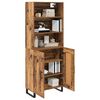 vidaXL Haut Armoire Bois ancien 69,5 x 34 x 180 cm Bois d'ing&eacute;nierie