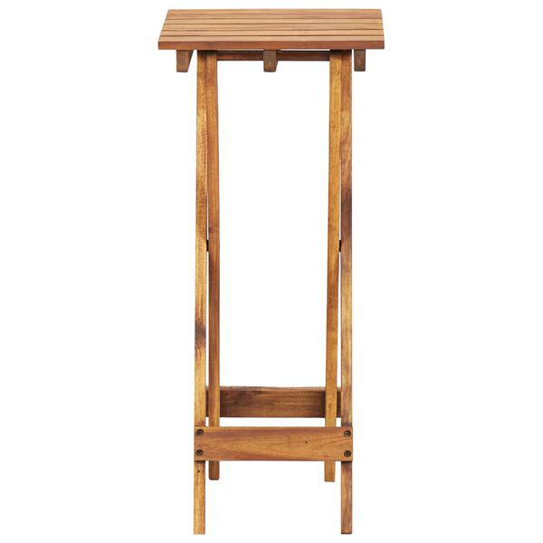 vidaXL Support pour plantes 30x30x67 cm Bois d'acacia solide
