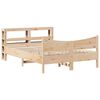 vidaXL Cadre de lit avec t&ecirc;te de lit 160x200 cm bois de pin massif