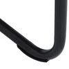 vidaXL Brouette Noir et orange 78 L 100 kg