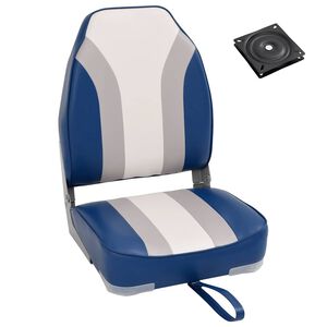 vidaXL Chaise de bateau pliante dossier haut