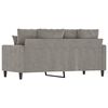 vidaXL Canap&eacute; &agrave; 2 places Gris clair 140 cm Velours
