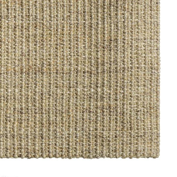 vidaXL Tapis Sisal naturel 66x350 cm Vert