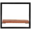 vidaXL &Eacute;tag&egrave;res murales 2 pcs 40x24x35 cm Bois d'acacia et acier