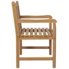 vidaXL Chaises de jardin lot de 2 et coussins noir Bois de teck massif