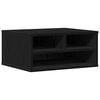 vidaXL Support d'imprimante Ch&ecirc;ne noir 49 x 40 x 22,5 cm