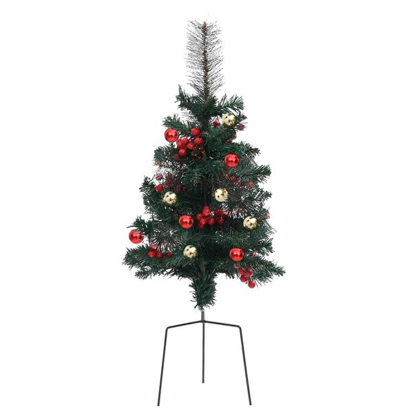 vidaXL Sapins de No&euml;l artificiels d'all&eacute;e 2 pcs 76 cm PVC