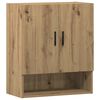 vidaXL Armoire murale ch&ecirc;ne artisanal 60x31x70 cm bois d'ing&eacute;nierie